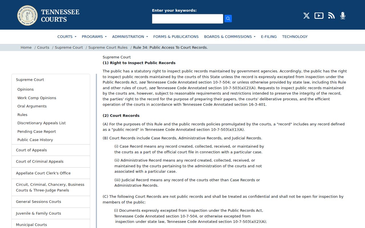 Gibson County warrant records, public court-record access source