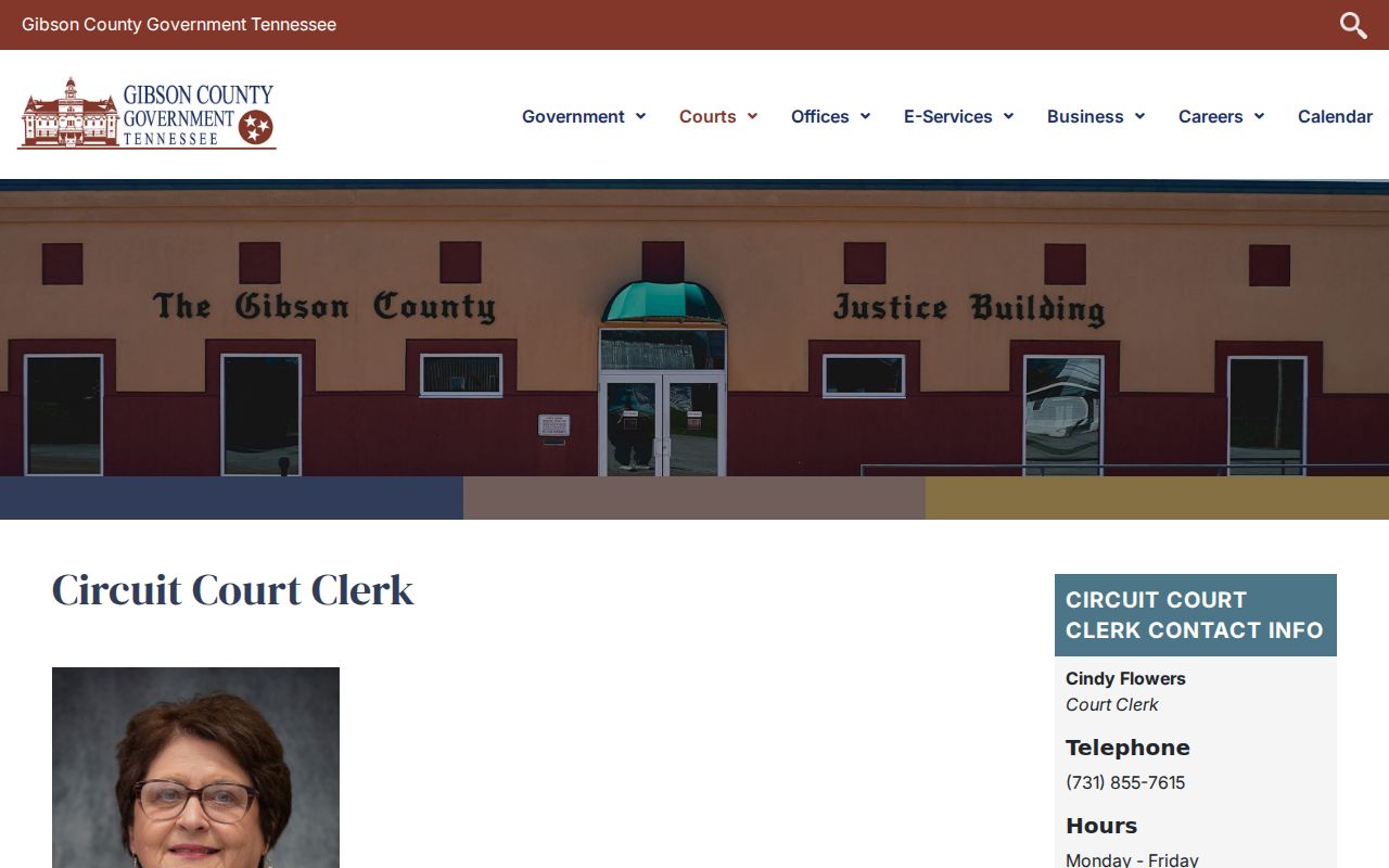 Gibson County arrest warrant records, Circuit Court felony source