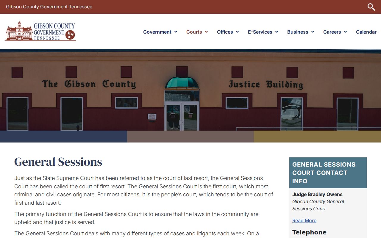 Gibson County warrant records, General Sessions warrant and bond information